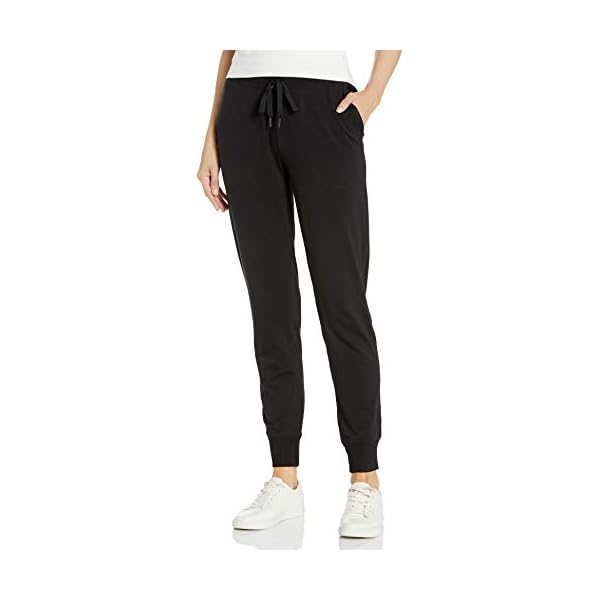 Amazon-Essentials-Womens-Studio-Terry-Relaxed-Fit-Jogger Amazon Essentials Women's Studio Terry Relaxed-Fit Jogger Pant, Black, X-Small