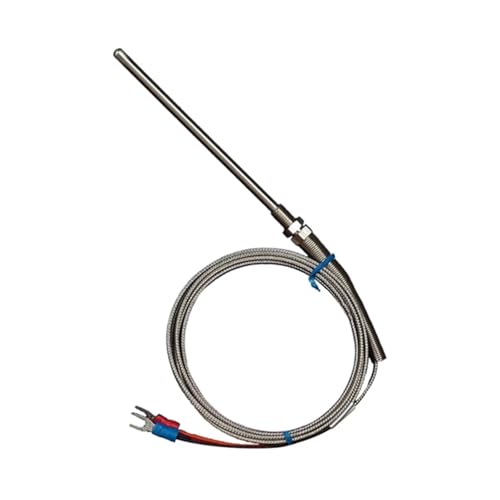 Sonde de température K contre la surchauffe avec tube inox et câble 1 m