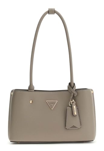 Sac à épaule Guess Meridian II un design raffiné de couleur Dark Taupe