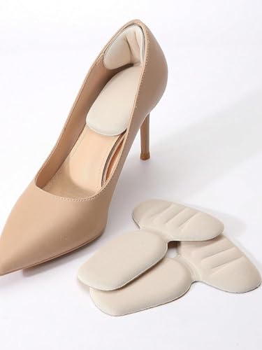 Image of 18 Pcs Shoe Bite Protector, Heel Cushion Pads for Women Insole For Shoes Women Self-Adhesive Heel Grips for Loose Shoes Fix, Pain Relief Heel Liner For Men- 9 Pairs