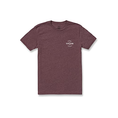 T-shirt Volcom manches courtes imprimé main Port Heather M
