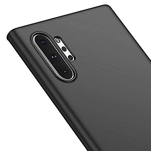 Image of Mobile Back Cover Case for Samsung Galaxy Note 10 Pro (Silicone Case|CameraProtection|Black SC1510)