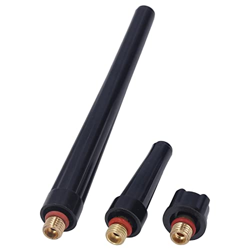 Kit de acessórios de tocha de solda TIG 40 peças Kit de acessórios de tocha de solda TIG Pinça Bico