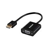 エレコム 変換アダプタ HDMI VGA 0.15m D-Sub FHD(1920×1080px)/60Hz ブラック EC-HDMIVGABK2