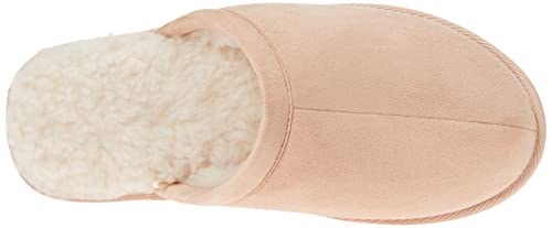 Image of Amazon Essentials Women's Cozy Indoor Outdoor Slippers, Faux Fur Lined, Non-Slip