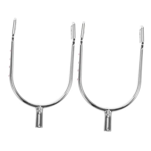 Healeved Zinc Alloy Decorative Spurs with Crystal Embellishments for English Riding Durable and Eye Catching Design Versatile Equestrian Tack for Men and Women Precision Engineered for