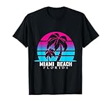 miami florida vintage maglietta