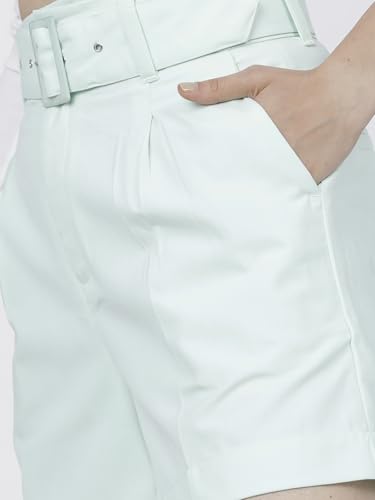 Image of Tokyo Talkies Women's Regular Fit Regular Shorts | Stretchable Shorts