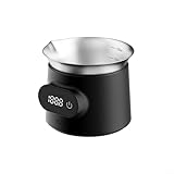CNANRNANC Digitaler Dosierbecher, elektronische digitale Espressowaage mit integriertem Kaffee-Dosierbecher für ein Gewicht von 0,1 g, Präzision bis 199 9 g, für Barista-Einsatz