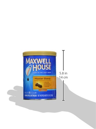 Maxwell House Master Blend Light Roast Ground Coffee (11.5 Oz Canister) #TOP5