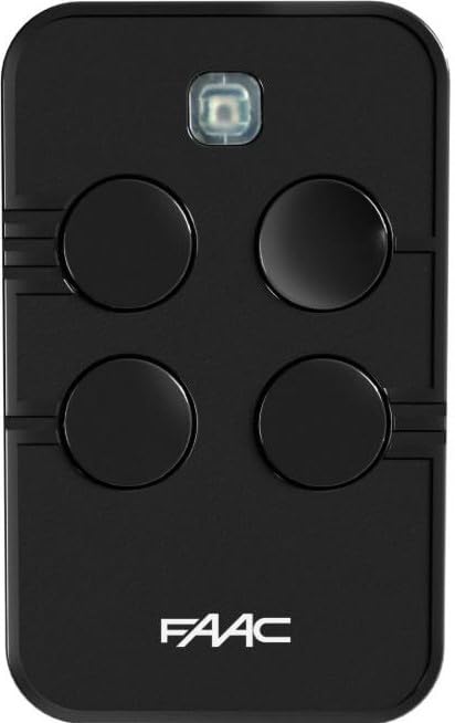 FAAC - Télécommande FAAC XT4 868 SLH, 868 Mhz, 4 boutons