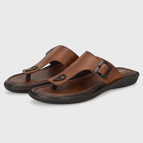 Image of Centrino Sandal for Men | Grip Insole for Stability | Modern Look with Straps | Comfortable Footwear (9775)