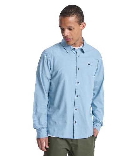 Quiksilver Casque de Ski MW Premium Stretch LS Homme Bleu L