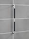 Edelstahl Wandhaltegriff Secura 65,5 cm