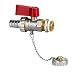 Produktbild KFE Hahn Kessel 1/2" Heizung Füll- Entleerungshahn Chrom selbstdichtend DM-811