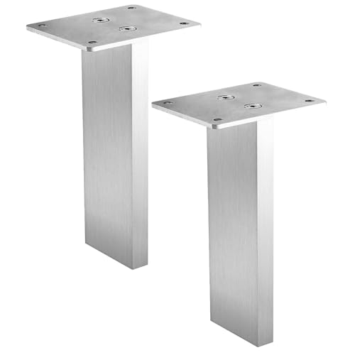 ✅ Design: dritto a 90° / Materiale: alluminio SOLIDO / Superficie: anodizzata nera, finemente rettificata