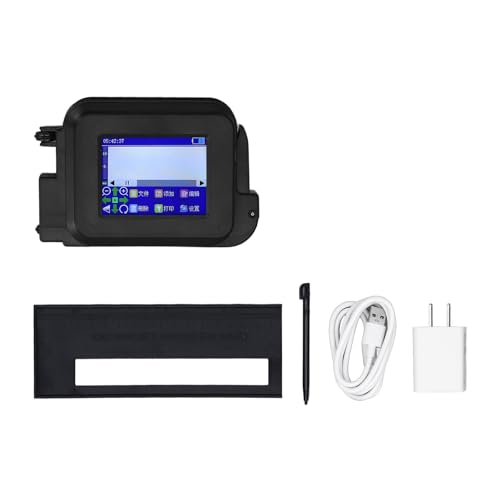 Hilitand Handheld Inkjet Printer Portable Inkjet Printer Mini Hand Printer Inkjet Coder Pocket Marking Device (US Plug)