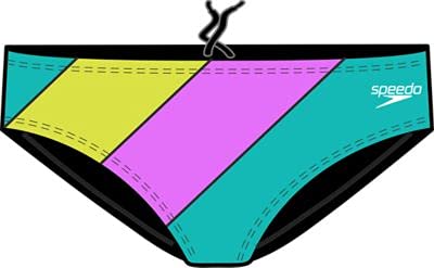 Speedo Men's Swimsuit Brief Endurance+ The One
