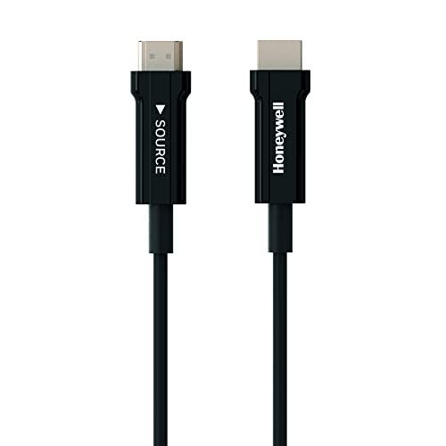 Image of Honeywell HDMI AOC 2.1 Complaint 50 Meters, Transmission Speed of 48GBPS, Supports UHD Resolution of 8K@60Hz, Male-to-Male, High-Speed Fiber Optics Cable, Compatible with TV, Gaming Console, etc.