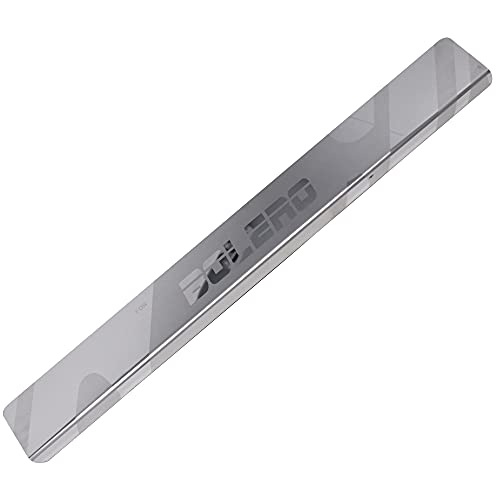 Image of GFX Car Door Sill Guard - Stainless Steel, Protects Painted Edges from Scuffs or Scratches Compatible with Bolero Set of 4Pcs (After-Market) Model - 2016 to 2019