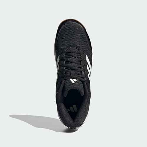 adidas Mens Speedcourt Indoor Shoes Black/White/Gum 9 Medium by adidas - Used condition - Image 3