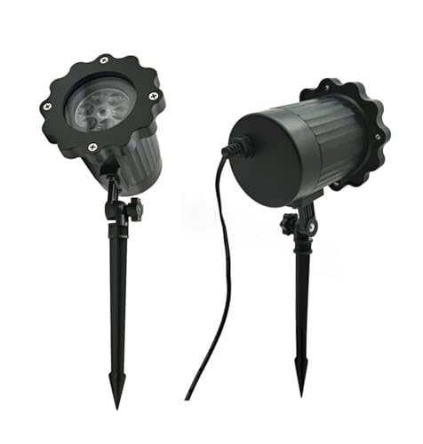 Lampe de jardin d'extérieur à LED flocon de neige IP65 pour éviter les corvées de guirlandes