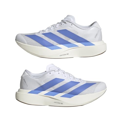 Adidas Women Adizero Evo Sl W White Running 6.5 White