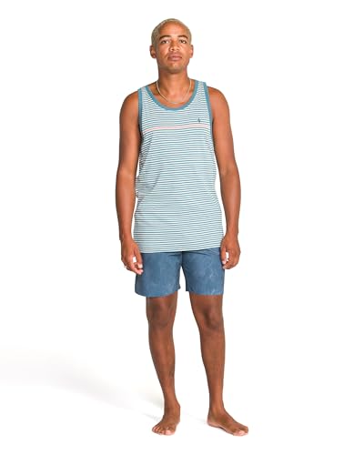 Volcom Mens Sylvan Striped Tank Top – Soft Cotton Sleeveless Shirt with Yarn-dye Stripe Pattern2