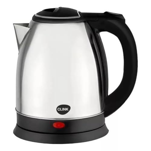 Chaleira Elétrica, Aço Inoxidável, Prateado e Preto, 1.8L, 127v
