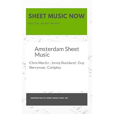 Amsterdam Sheet Music