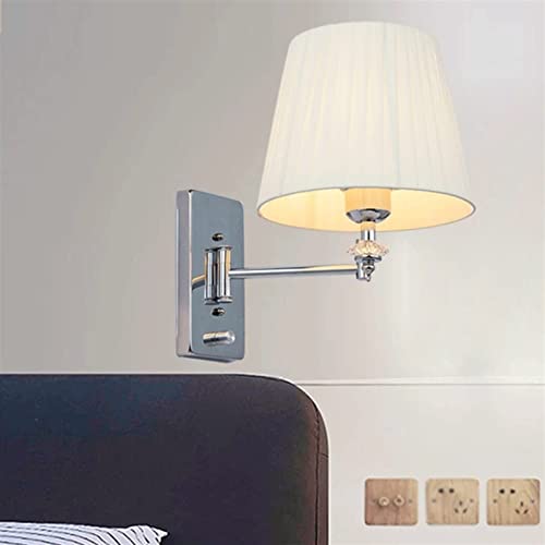 Lámparas granja modernas de pared LED con interruptor para iluminación de sala 4