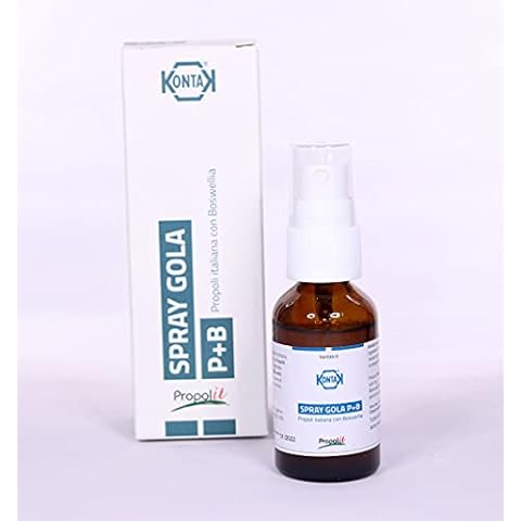 20ml Propolis + Boswellia Throat Spray (Honey). Anti-Inflammatory, Antiseptic, Tonic/ Expectorant. Effective in Fever, Cough, Sore Throat Cover