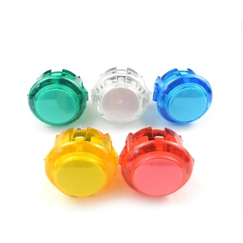 Accessoires d'arcade de précision avec bouton en cristal transparent vert - 2
