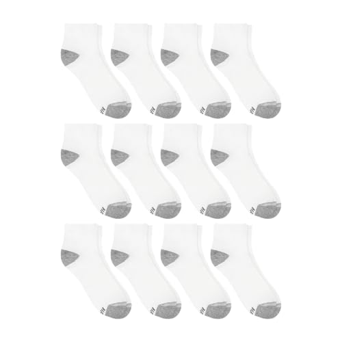 Image of Hanes Men's Socks, Active Cool X-temp Lightweight Moisture-wicking Cushioned Ankle, Crew and No Show, 12 and 14 Pair Packs