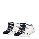 ralph lauren ph 1162 TBD Tommy Hilfiger Unisex Kids TH Quarter 4P Sport Stripe Casual Sock, Tommy original, 35/38