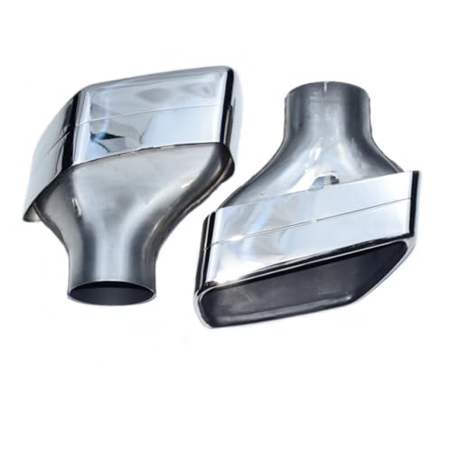 Silencieux carré pour tuyau buse BMW G30 G31 embout d'échappement inox de luxe