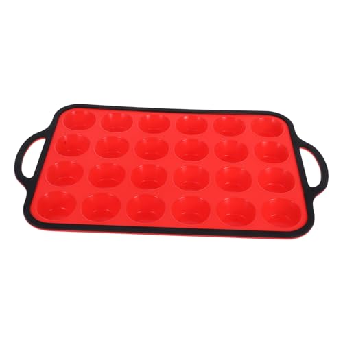 ULTECHNOVO Stampo in Silicone e Ferro Per Muffin Cupcake e Pancake Antiaderente Facile Da Lavare e Riutilizzare