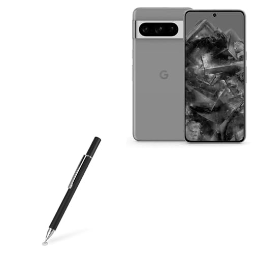 BoxWave Stylus Pen Kompatibel mit Google Pixel 8 Pro - FineTouch Kapazitiver Stylus, Super Präziser Stylus Pen - Jet Black