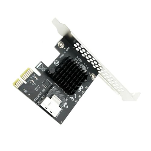 Tarjeta PCIe 1x a Mini SAS SFF-8087 adaptador mini PCI Express X1 2.0 para minería 6