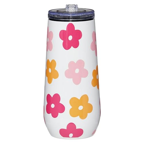 Flûte à champagne isotherme Santa Barbara Design Studio 355ml fleurs