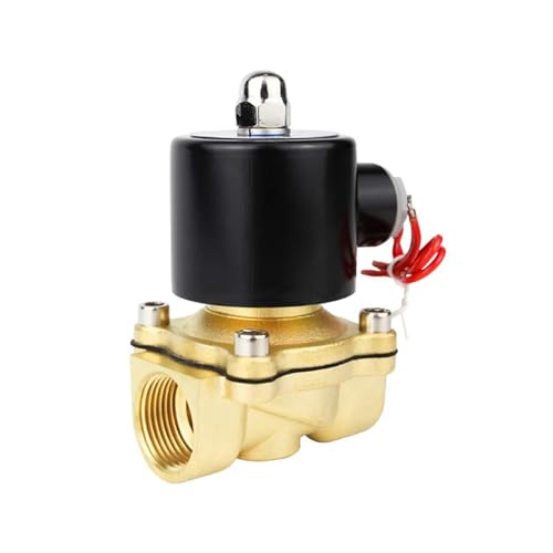 Électrovanne normalement fermée DN35 DC12V vanne pneumatique eau air huile - 2