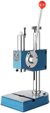 1100lb Manual Arbor Press - 12.6" Max Height, Benchtop Precision Tool for Stamping, Bending, Drawing & Forming - Heavy Duty 500kg Automatic Retractable Press