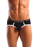 Cocksox Herren Contour Pouch Sportslip CX76 - Schwarz - X-Large