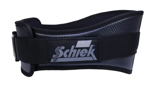 Schiek Sports 3004 Carbon Fiber Lifting Belt - Power Lifting Gym Belts for Lower Back Support by Schiek - Used condition - US$80.45