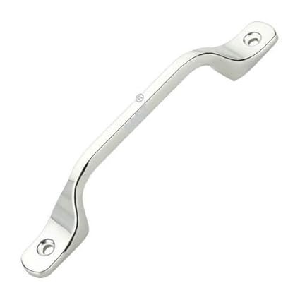 FAST CP09 Chrome Plated Cabinet Pull Handle Special for Window and Bathroom Door 2pcs (4 Inch, Steel)