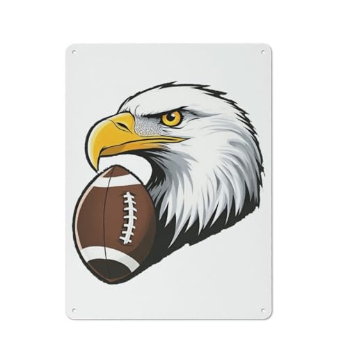 Los Angeles Football Fans Metal Sign 16x12 inches