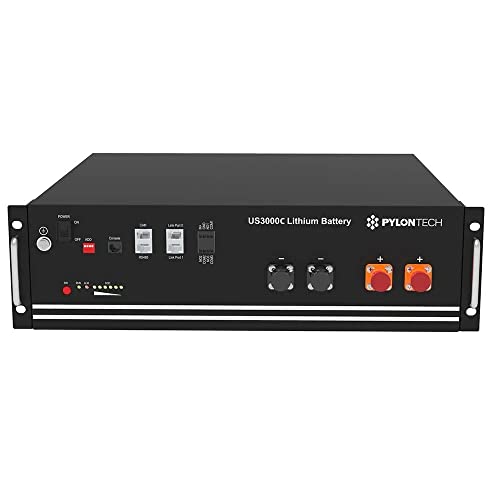 Pylontech 1 batería US3000C LiFePO4 de 3,5 kWh, 015635-029