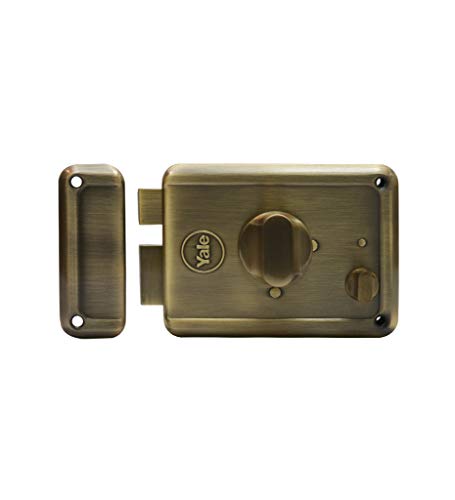 YALE Rim Lock with Two Deadbolts, TT with Regular Key, Painted (B089RBR8B8) Amazon Price History, Amazon Price Tracker