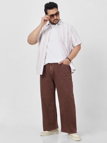 Image of Urbano Plus Men's Loose Mid Rise Jeans