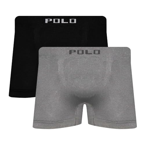 Kit 3 Cuecas Polo 781 Algodão Boxer Sem Costura - Sortido (BR, Alfa, P, Regular, Cores sortidas)